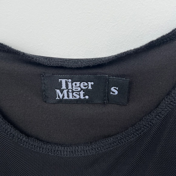 Tiger mist mesh corset style top - Picture 4 of 4